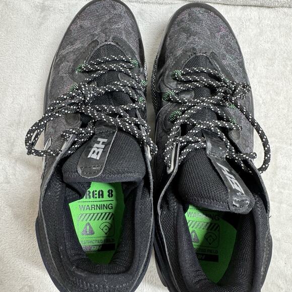 Under Armour Baseball Cleats Mens 13 Black Harper 8 ST Metal Hybrid 3026588-001 - Picture 4 of 9